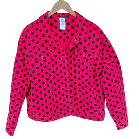 Disney Minnie Mouse Polka Dot Jacket - Picture 2 of 13